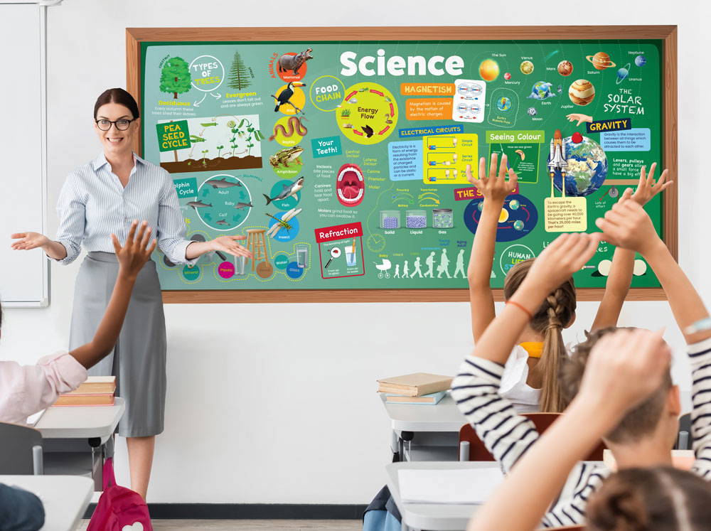 National Curriculum Science Wall Displays for Primary Schools