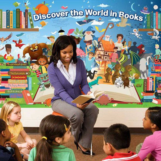 Discover The World – Favourite Book Characters Wall Displays