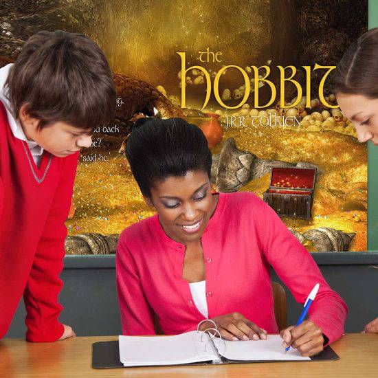 Hobbit GCSE Literature - Wall Displays for Schools