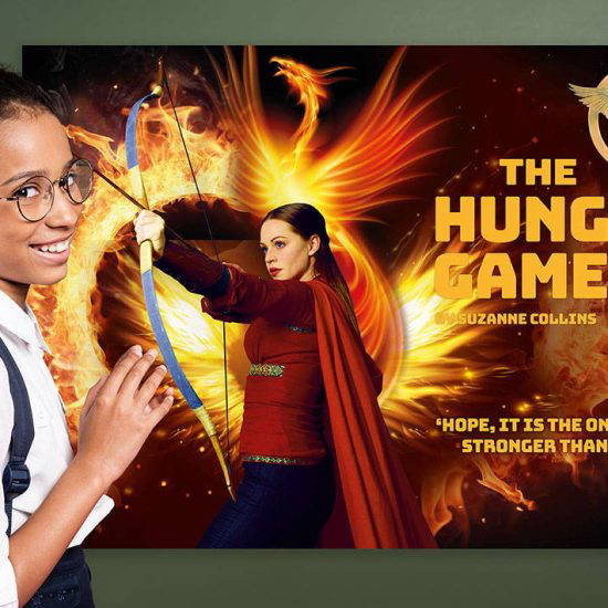 The Hunger Games English Literature - Wall Graphic for Secondary Schools