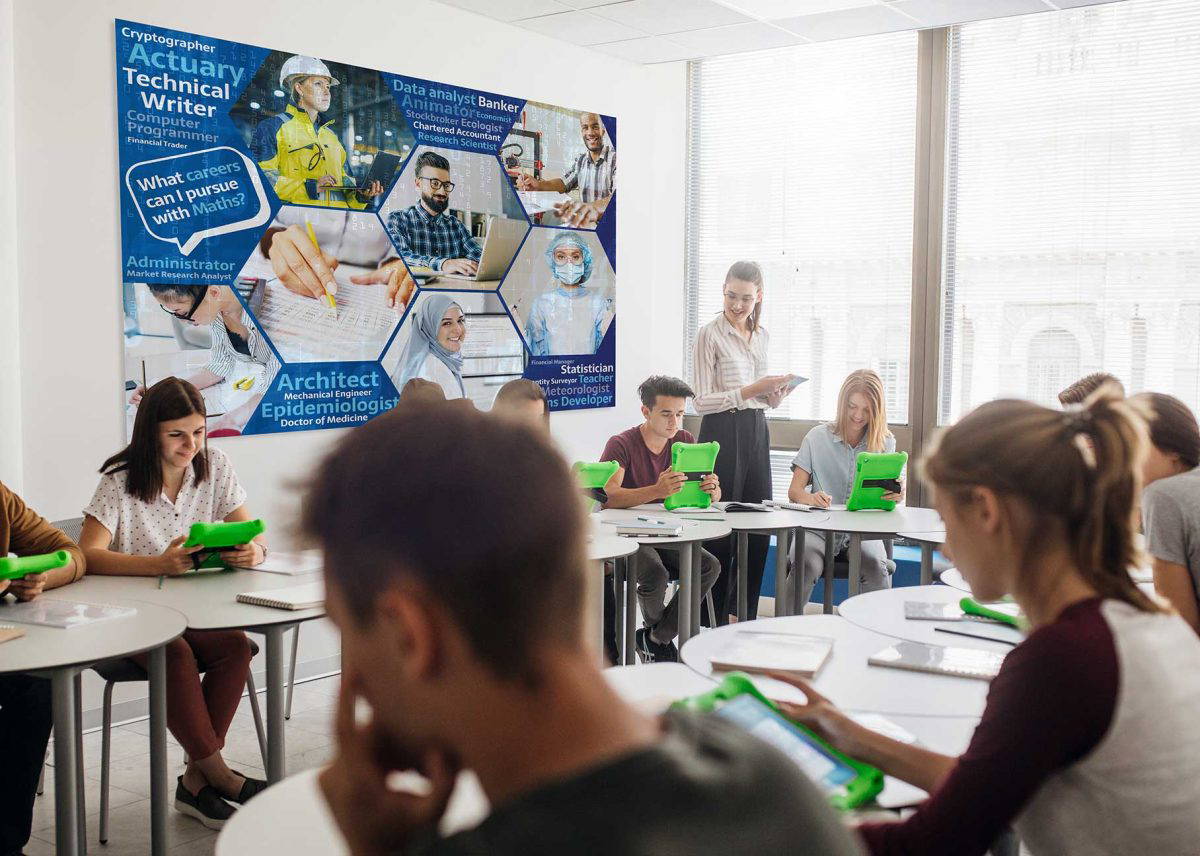 Careers In Maths Wall Displays for Secondary Schools