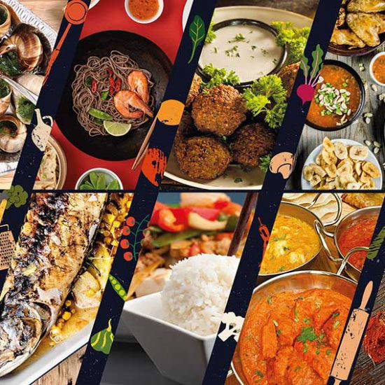 Food Around the World Wall Displays