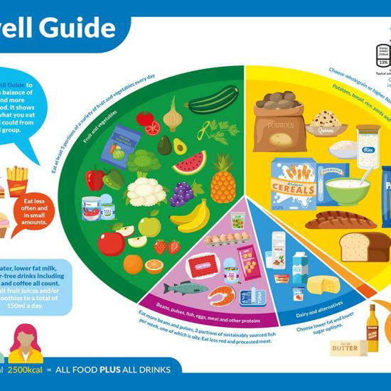 Eatwell Plate for Secondary Schools – Educational Wall Displays