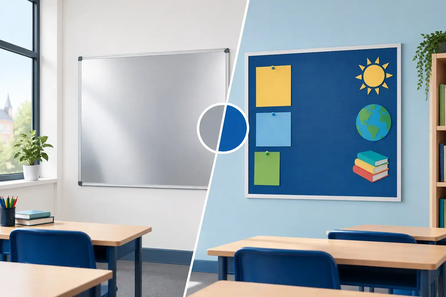 Aluminium Versus Foamboard for School Walls
