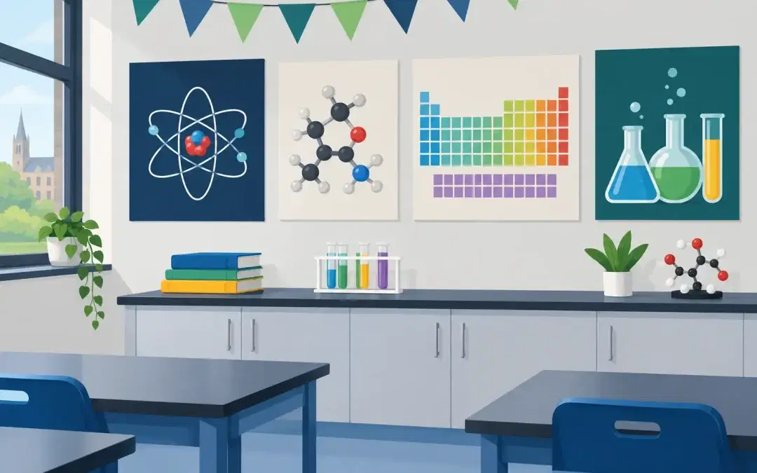 Chemistry Classroom Wall Displays That Teach