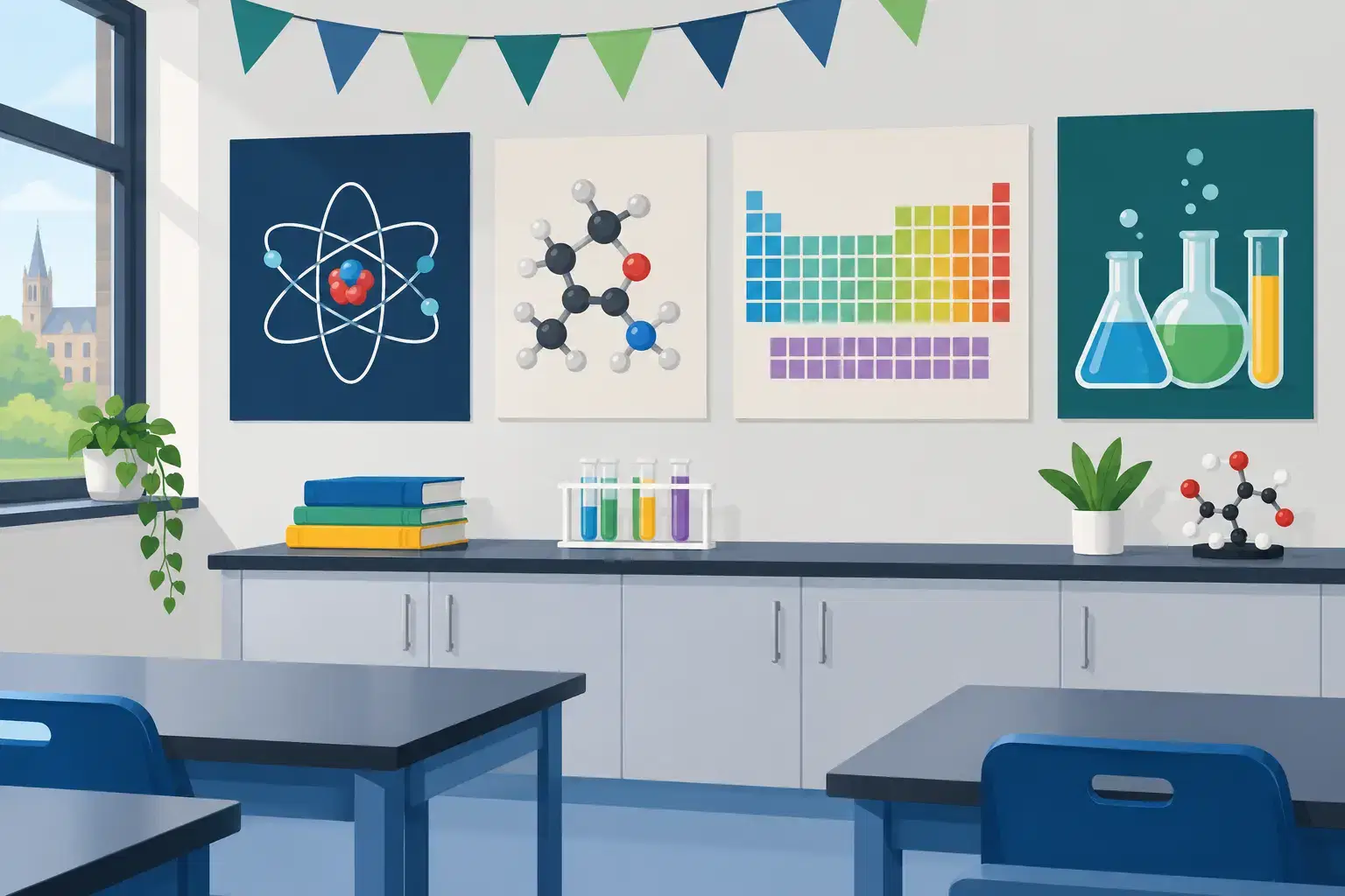 Chemistry Classroom Wall Displays That Teach