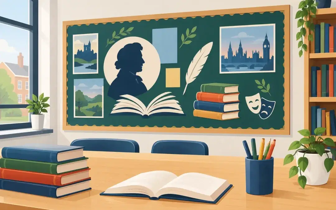 English Literature Classroom Displays That Teach