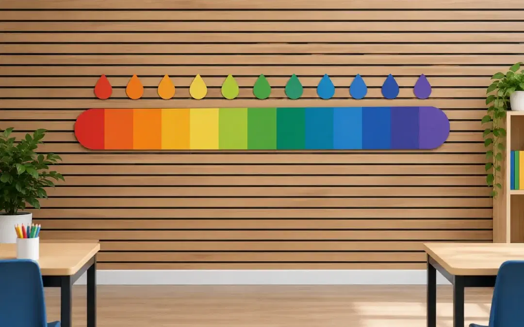 pH Scale Classroom Wall Display for Schools