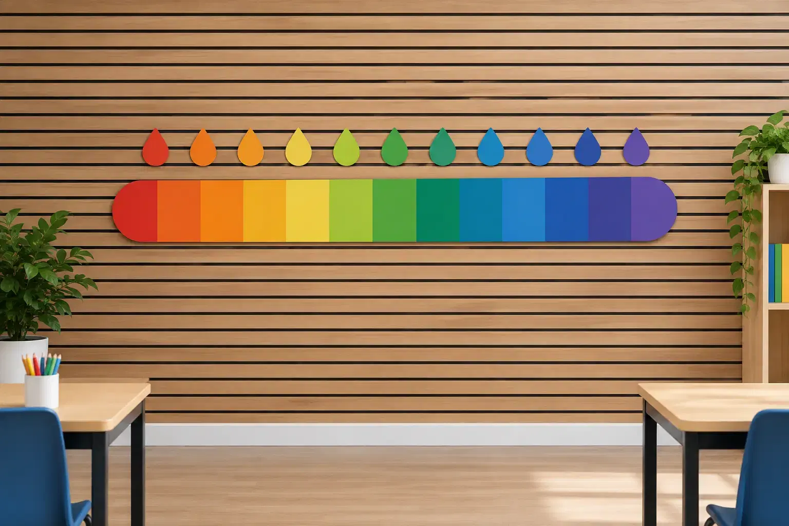 pH Scale Classroom Wall Display for Schools