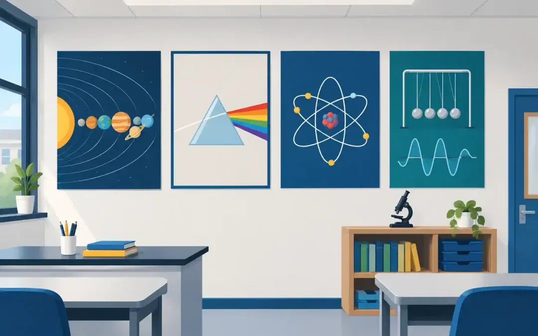 Physics Classroom Wall Display Ideas That Teach