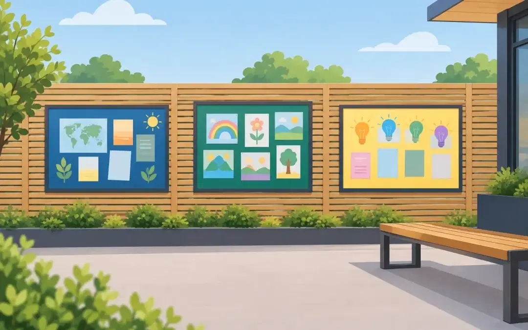 School Wall Displays That Keep Learning Visible