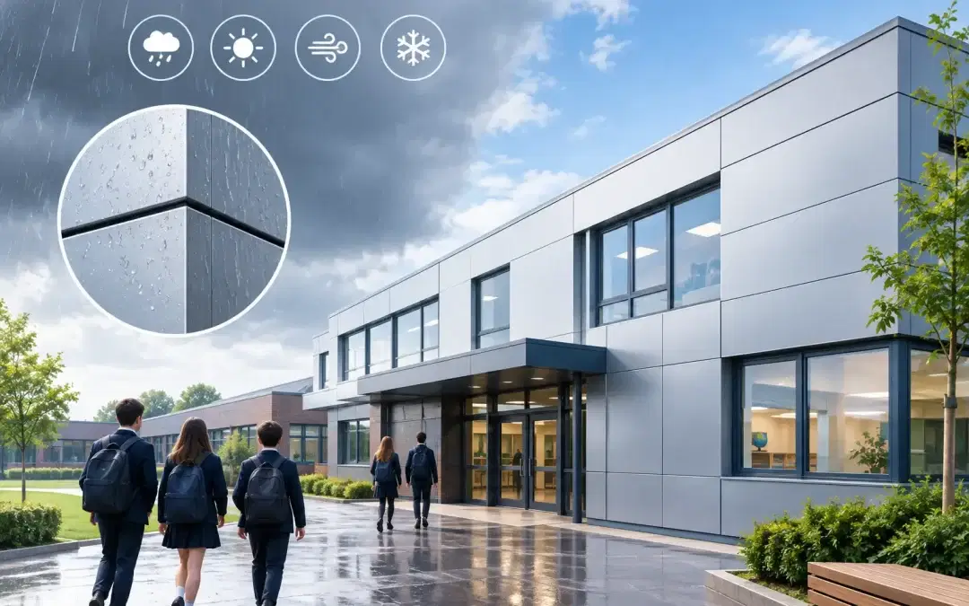 Are Aluminium Panels Weatherproof for Schools?