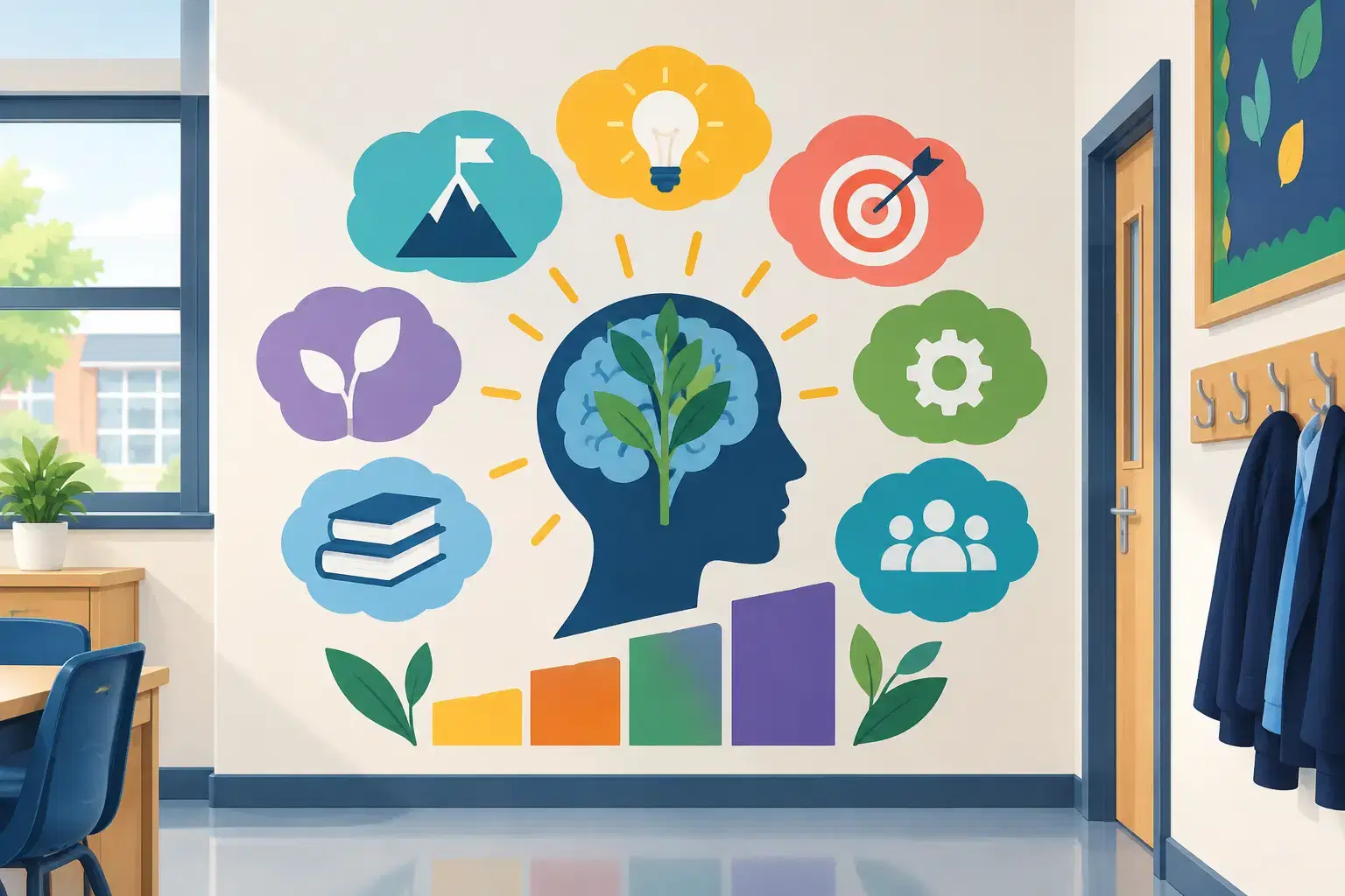 Growth Mindset School Wall Display Ideas
