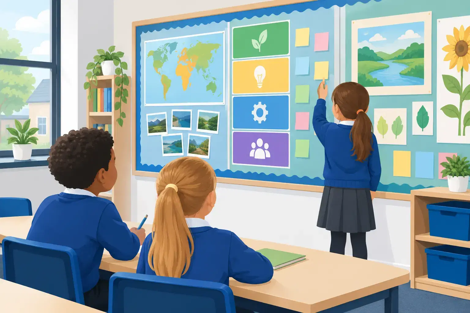 How to Plan Learning Walls Pupils Will Use